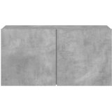  Zidni TV ormarić sivi boja betona 80x30x41 cm | Eponuda.ba