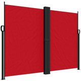  The Living Store Zložljiva stranska tenda rdeča 180x1000 cm - Zložljiva Stranska Tenda, (21498509) | Shoptok.si