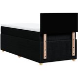  Box spring krevet s madracem crni 90x190 cm od tkanine | shoptok.hr
