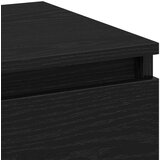  Nočna omarica Črna Oreh 40x35x70 cm Inženirski les | Shoptok.si