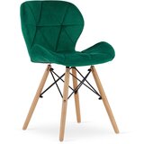 Brandless Žametni stol LAGO - zelen x 2, (22030455) | Shoptok.si