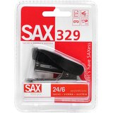  Stroj za spajanje Sax classic do 20L crni 0-329-34+ spajalice strojne 24/6 | shoptok.hr