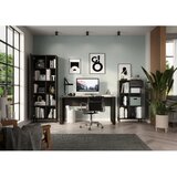Germania Antracitno siva biblioteka 64x190x34 cm Rovigo – | shoptok.hr