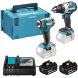 Makita set DLX2527TJ(DDF489,DTD173,DC18RC,BL1850Bx2)MP25 | shoptok.hr