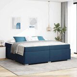  Konstrukcija postelje Modra 200 x 200 cm blago | Shoptok.si