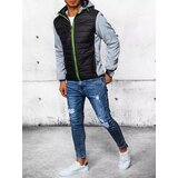 DStreet Kurtka męska przejściowa pikowana szara | Shoptok.si