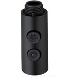 INF Izvlečna glava za kuhinjsko pipo - ABS nastavek za pršenje Black, (22103605) | Shoptok.si