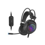 Rampage Slušalice sa mikrofonom gaming RAMPAGE RM-K19 RAGING PLUS Black USB 7.1 Version RGB Led Gaming Headset with Microphone, 32915 | Eponuda.ba