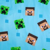 Jerry Fabrics Enojna bombažna otroška posteljnina s svetlečim učinkom 140x200 cm Minecraft "Jungle Fight" – | Shoptok.si