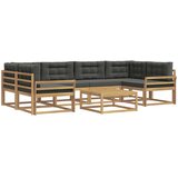  Set vanjskih sofa 5 kom. Bijela i antracit | shoptok.hr