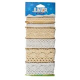 Junior crafty natur kraft čipka 500mm 6k ( 137611 ) | ePonuda.com