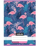 NEBULO spajani bilježnica s linijama za 3. razred s motivom flaminga, 12-32 A/5 | shoptok.hr