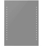 Zidno Ogledalo za kupaonicu s LED svjetlom 60 x 80 cm (D x Š) | Eponuda.com