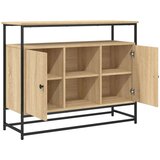 vidaXL Komoda sonoma hrast 100x35x80 cm inženirski les | Shoptok.si
