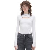 Cropp ženski bodi dugih rukava - Bijela 0138Z-00X | shoptok.hr