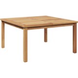  Klubska miza Rjava 85 x 85 x 45 cm Trdna tikovina | Shoptok.si