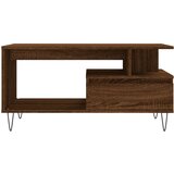  Stolić za kavu smeđi hrast 90x49x45 cm konstruirano drvo | shoptok.hr