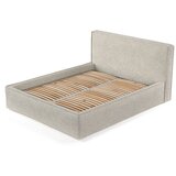Maison de Rêve Bež oblazinjena zakonska postelja s prostorom za shranjevanje z letvenim dnom 160x200 cm Lounge L – | Shoptok.si