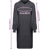  Deka majica s kapuljačom KINN Antracit XL Pamuk | shoptok.hr