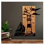 WALLXPERT dekorativni drveni zidni pribor light house | ePonuda.com