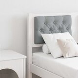 vidaXL uzglavlje ostalo bijela i svijetlosiva 120 cm masivna borovina | shoptok.hr