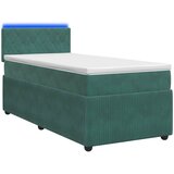  Boxspring krevet s madracem Tamnozelena 100 x 200 cm Baršun | shoptok.hr