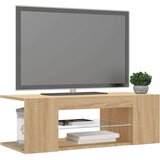 TV omarica z LED lučkami sonoma hrast 90x39x30 cm, (20733842) | Shoptok.si