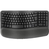 Logitech Wave Bluetooth ergonomic keyboard - GRAPHITE - US ( 920-012334 ) Cene