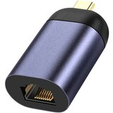 AVIZAR Adapter USB-C v Ethernet, kompaktna oblika - temno siva, (21261911) Cene