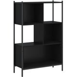  Regal za knjige crni 72x28x109 cm od konstruiranog drva | Eponuda.com