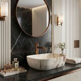 REA Bath Nadgradni umivaonik Rea Belinda Marrone Shiny | shoptok.hr