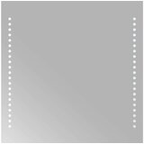  LED kopalniško ogledalo 40x40 cm | Shoptok.si