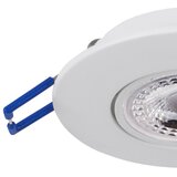 Eglo LED vgradna svetilka Agulo (Topla bela, Premer: 9 cm, Bela) | Shoptok.si