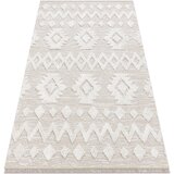 RugsX Preproge Preproga MOROC 22319 rombov boho Organski, EKO 155x220 cm Bež | Shoptok.si