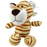  igračka tigar sa vakumskom čašicom 23 x 12 cm - žuto/smeđi | shoptok.hr