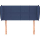  Uzglavlje s ušima plavo 83x23x78/88 cm od tkanine | Eponuda.com