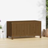  Vrtna kutija za pohranu boja meda 121x55x64 cm od borovine | shoptok.hr