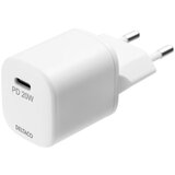 Deltaco Domači Polnilec 1x USB-C, PD 20 W + kabel USB-C - Lightning 1m BELO | Shoptok.si
