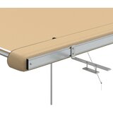 Tenda za kamp-prikolicu i karavan 3 x 3 x 2,15 m bež | shoptok.hr