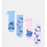 Sinsay Pamučne čarape s ukrasnim mašnama 4 komada Stitch Cijene