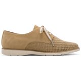 Tamaris Čevlji na vezalke svetlo rjava | Shoptok.si