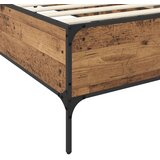  Okvir za krevet Staro drvo 80 x 200 cm Konstruirano drvo - Staro drvo | shoptok.hr