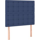  Okvir za krevet bez madraca plava 90x200cm od tkanine | shoptok.hr
