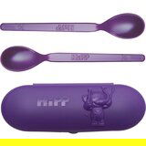 Hipp Spoons Set set pribora za jelo Purple (za putovanje) | shoptok.hr