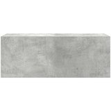  Kupaonski zidni ormarić beton sivi 80x25x30cm konstruirano drvo | shoptok.hr