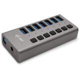 I-TEC U3CHARGEHUB7 polnilec za mobilni telefon Univerzalno Sivo AC Hitro polnjenje V zaprtih prostorih | Shoptok.si