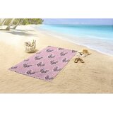 Good Morning Rožnata otroška žametna brisača za na plažo 75x150 cm Femke – | Shoptok.si