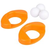  Dječji mini golf set s kolicima na kotačima, 3 palice i 2 rupe | shoptok.hr