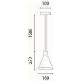  Luster na kablu GESSO 1xE27/15W/230V krem | Eponuda.com