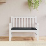  Jastuk za vrtnu klupu crni 120x50x4 cm od tkanine Oxford | shoptok.hr